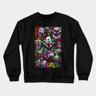 Killer Klowns 80s horror movies clowns Crewneck Sweatshirt
